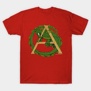 Green Dragon Letter A 2023 T-Shirt